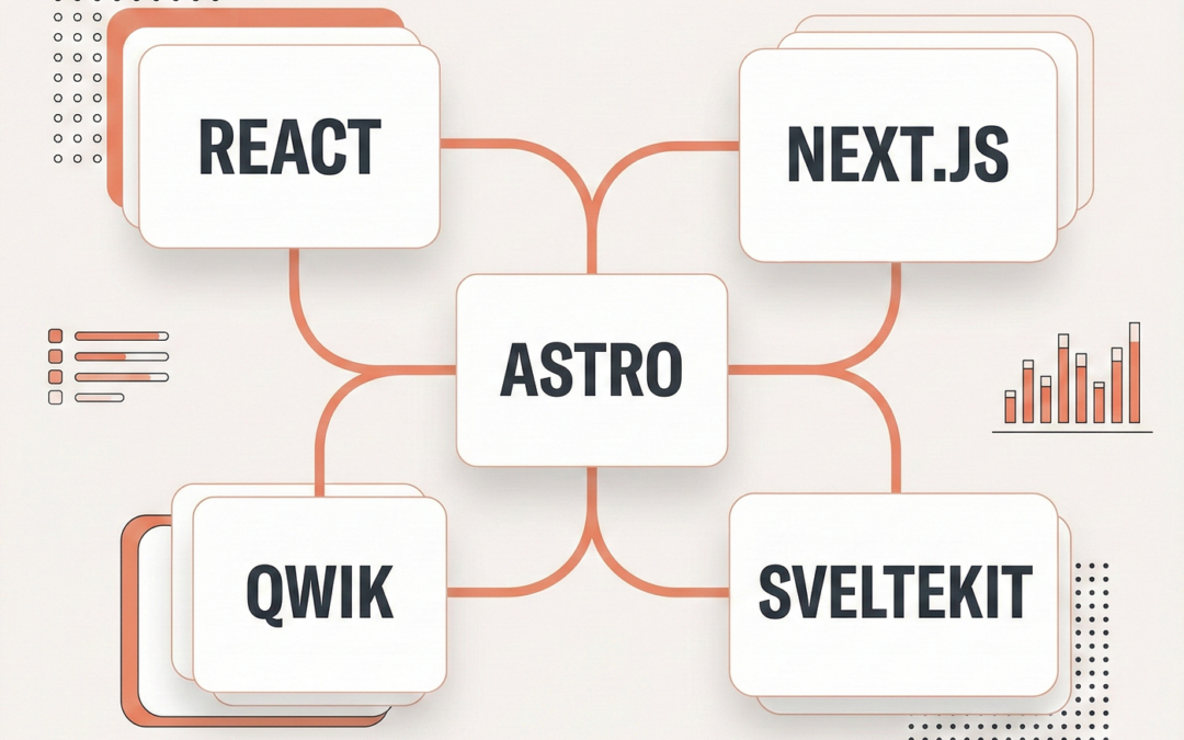 Frameworks JavaScript ligeros: Svelte, Astro y Fresh en 2026