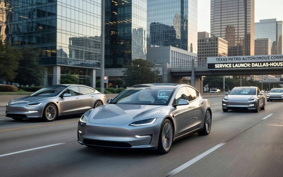 Tesla lleva su servicio de robotaxis a Dallas y Houston